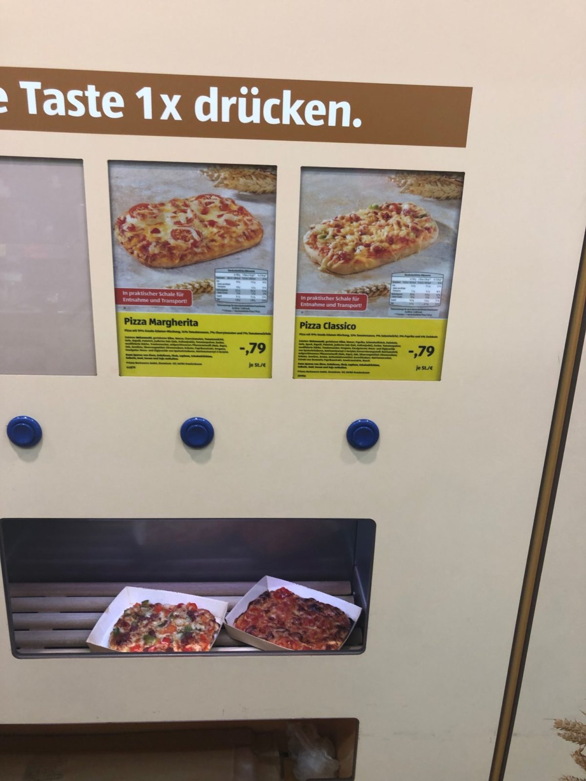 Pizza - Supermarkt Inside