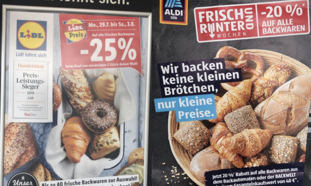 Der Backwaren Krieg Supermarkt Inside