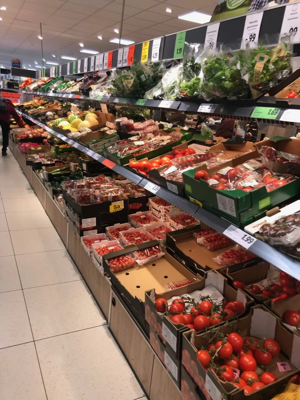 Lidl - deutschlandweite Einführung Inside Supermarkt Rettertüte - der
